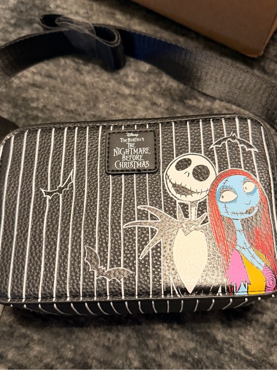 Primark Handbags - Disney The Nightmare Before Christmas Jack & Sally Black Crossbody Bag